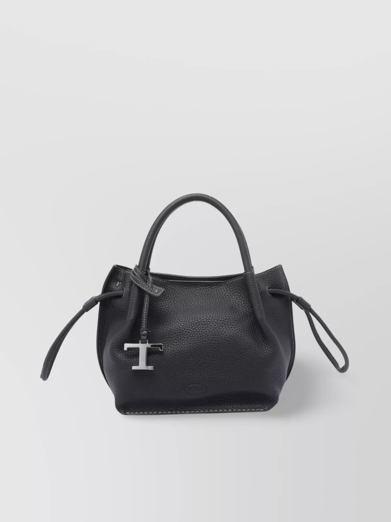 Tod's Small Leather Bucket Bag With Stitch Detailing
