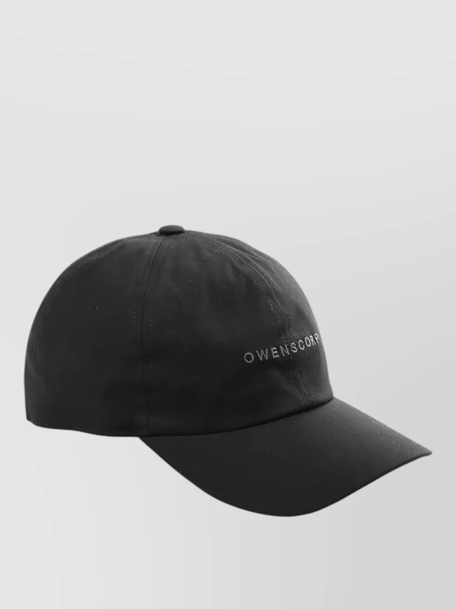 Rick Owens Logo Baseball Cap