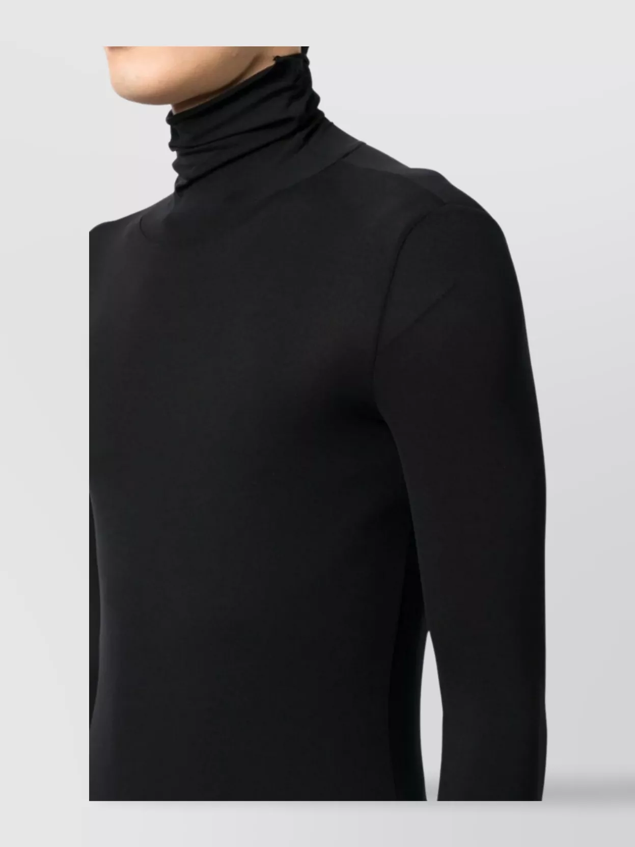 Sapio Slim-Fit High-Neck Long-Sleeve T-Shirt