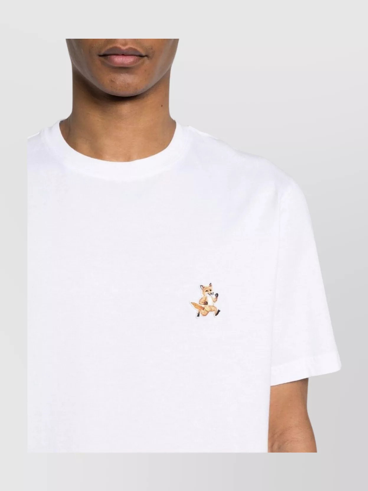Maison Kitsuné Fox Rapide Patch Tee-Shirt Confort