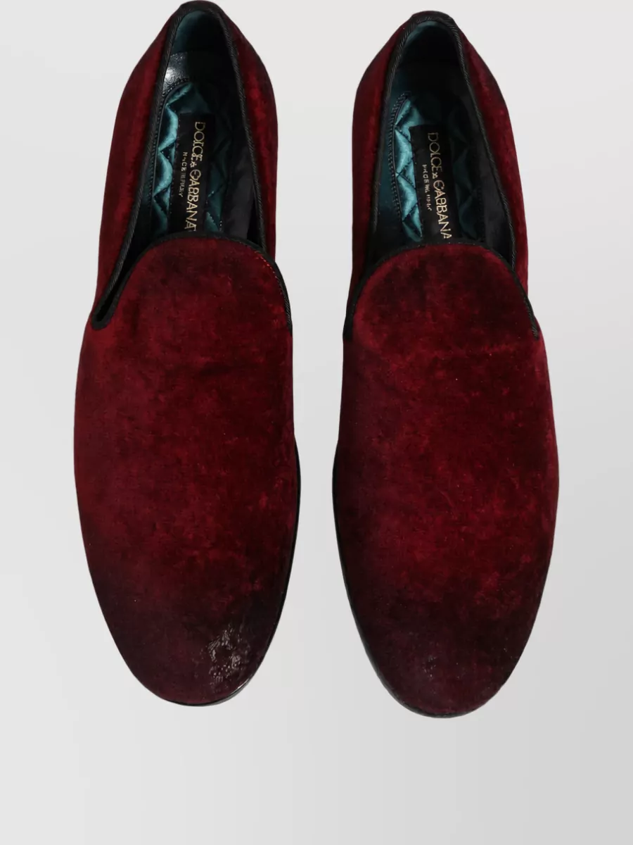 Dolce&Gabbana Suede Slippers