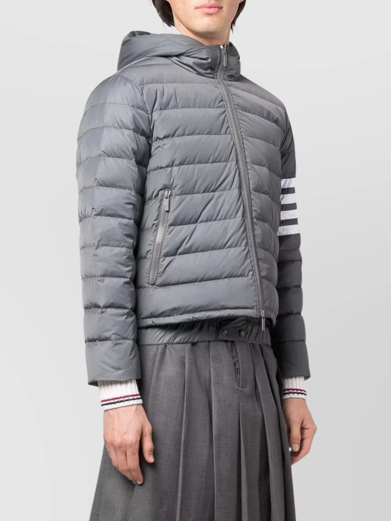 Thom Browne Ski Jacket With Downfill And 4Bar