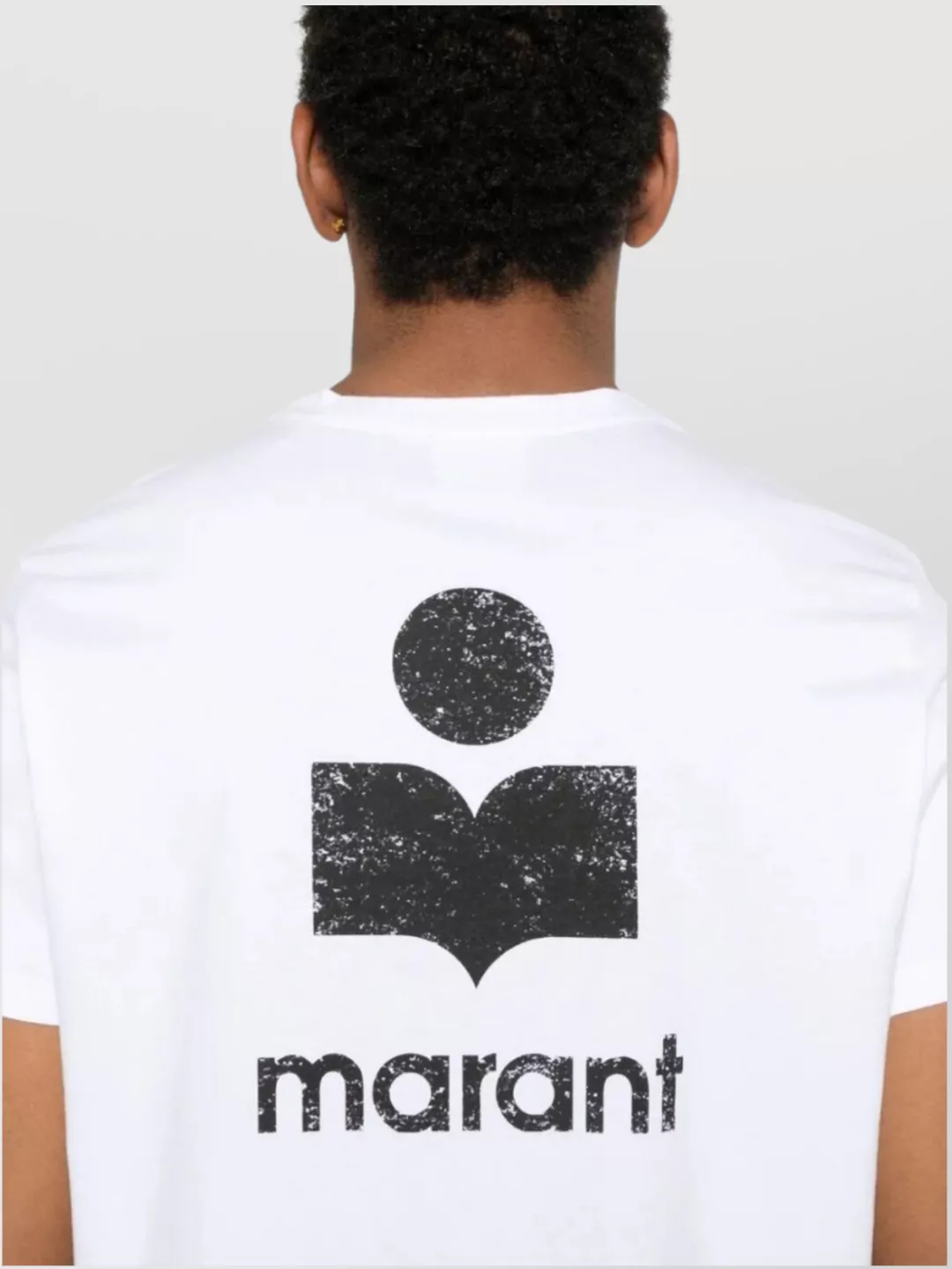 Isabel Marant Crewneck Short Sleeve T-Shirt Machine Washable