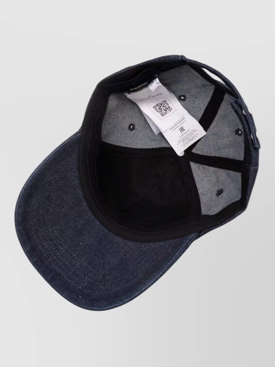 Stone Island Denim Baseball Cap