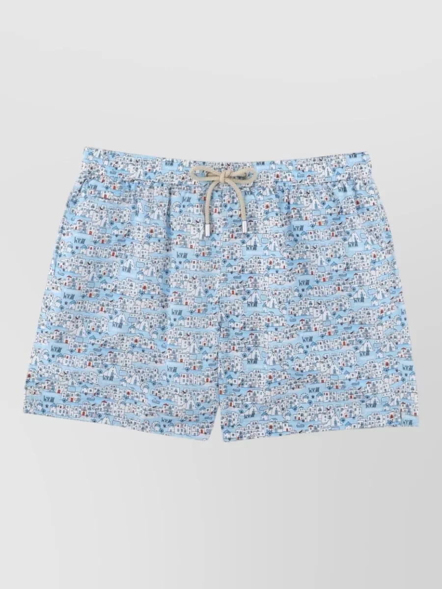 Mc2 Saint Barth Printed swim shorts