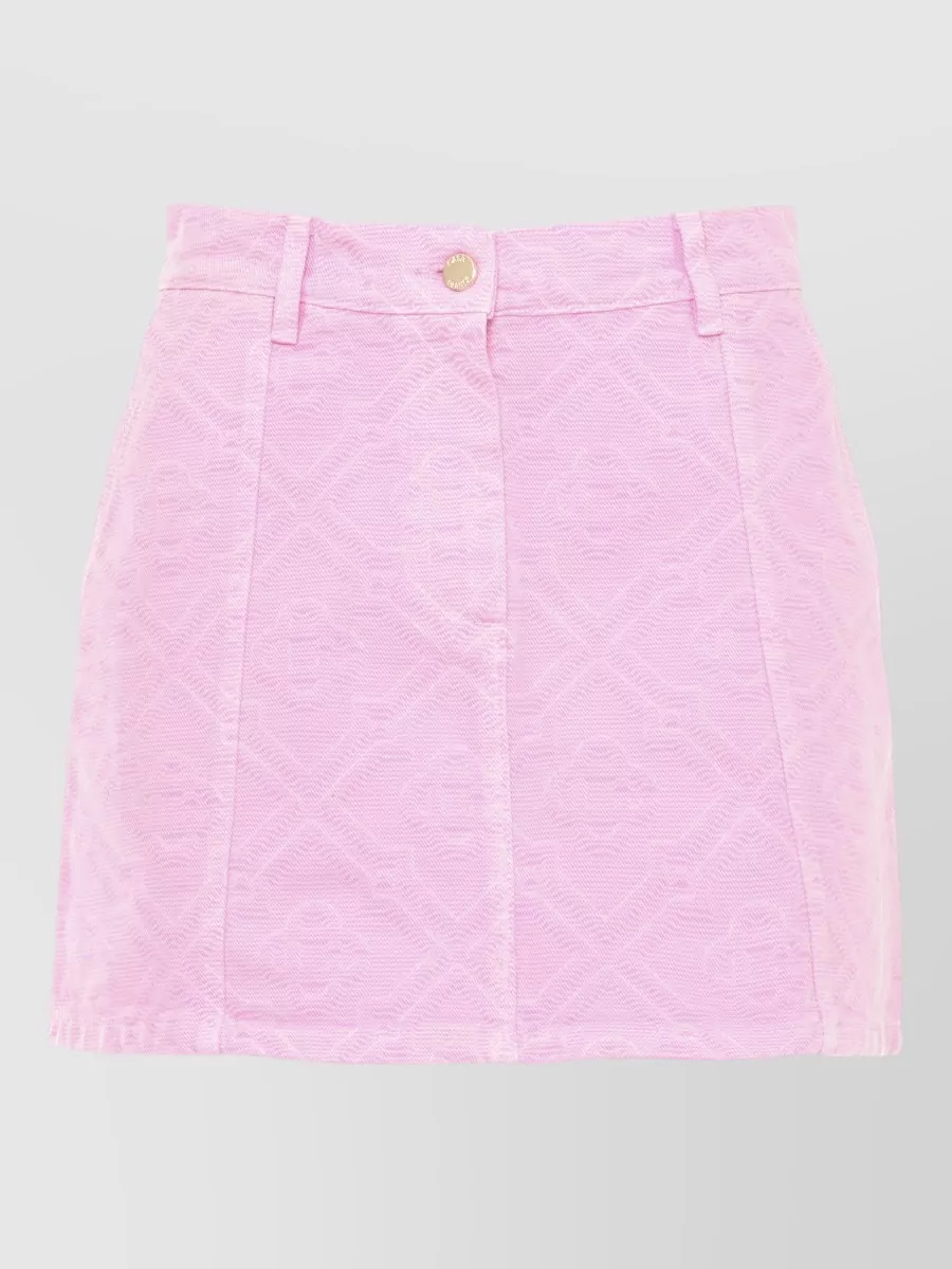 Casablanca monogram mini skirt