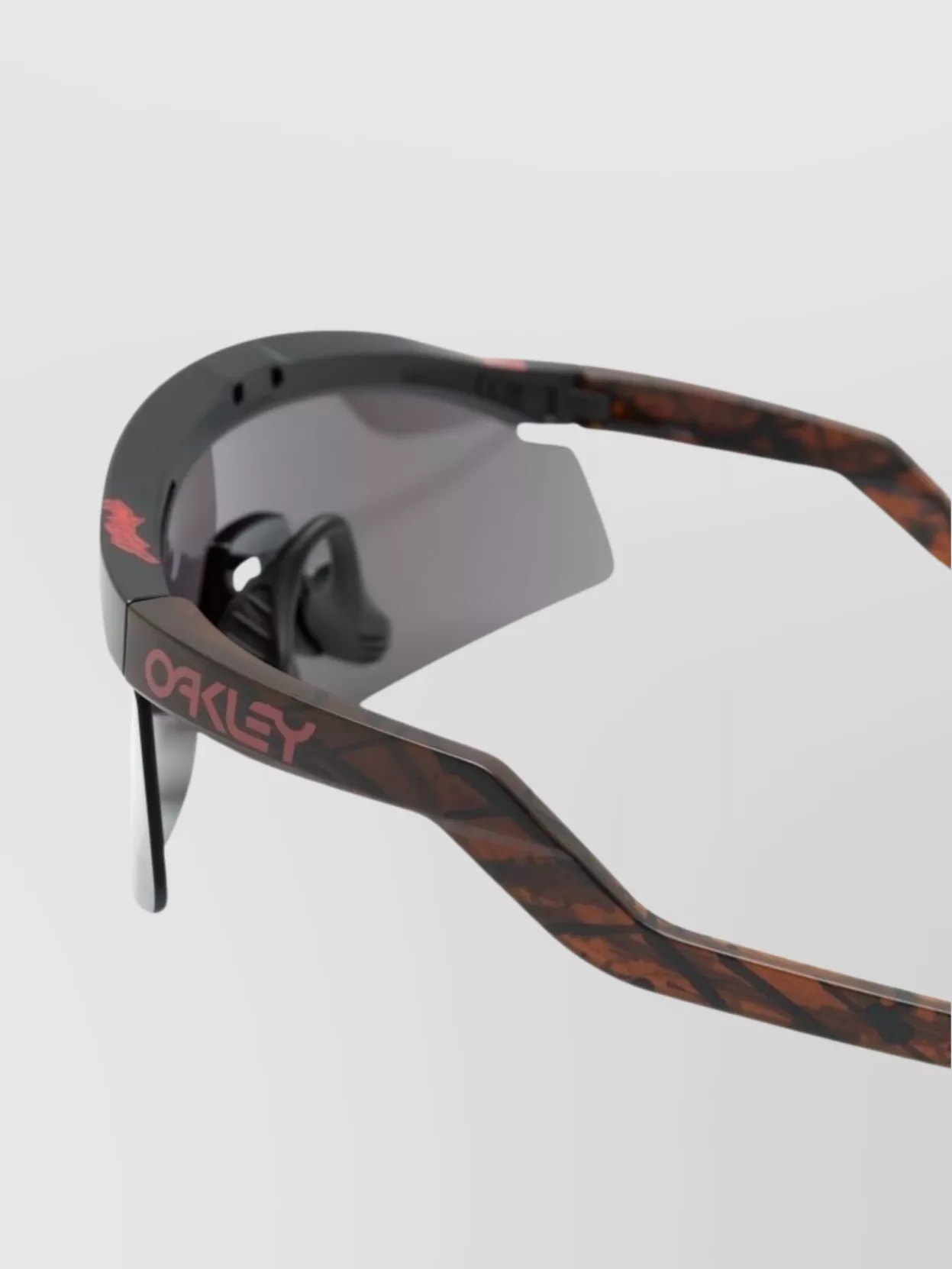 Oakley Shaded Lens Wraparound Sunglasses
