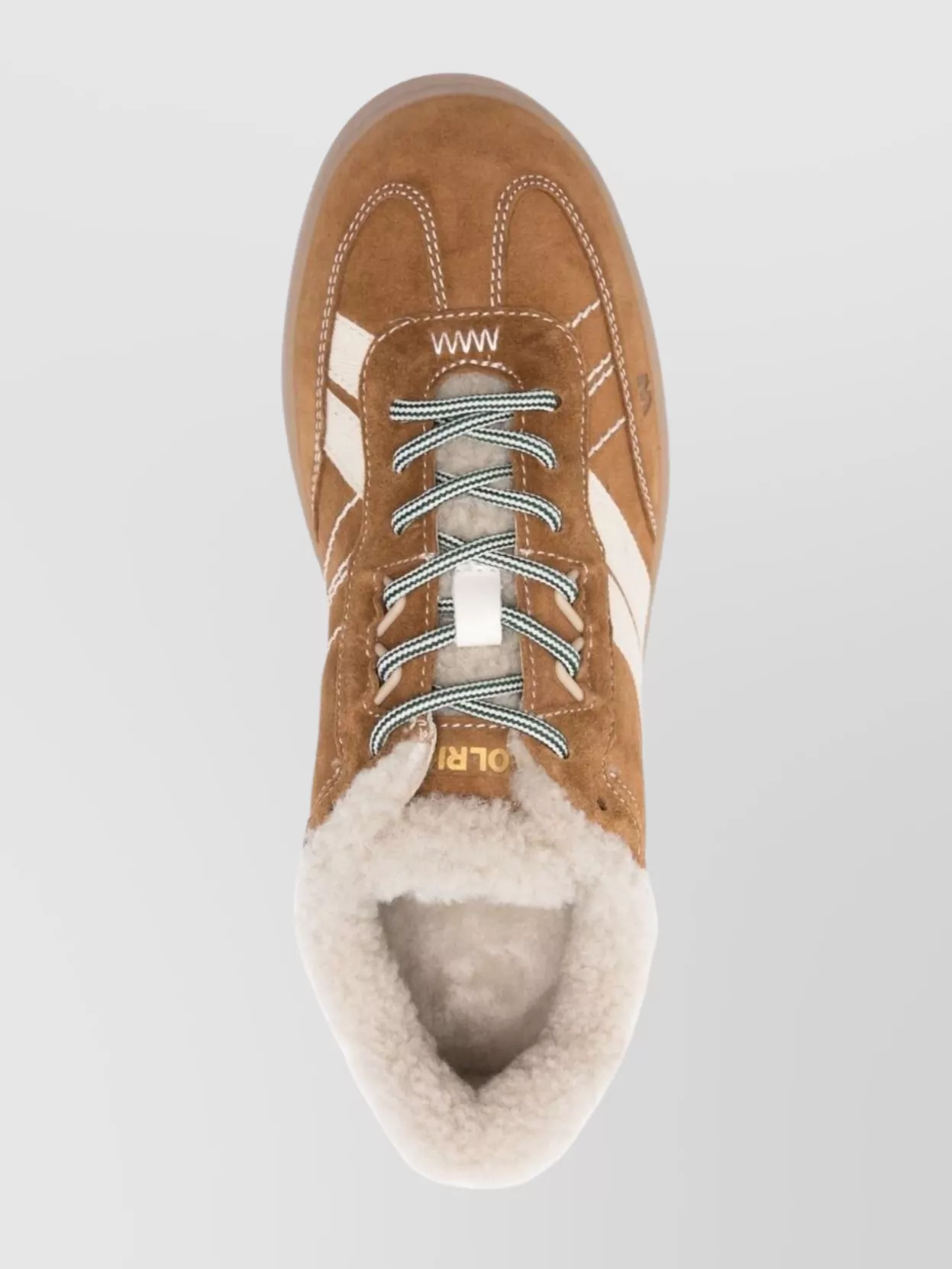 Woolrich Premium Leather Sneakers Featuring Contrast Stitching