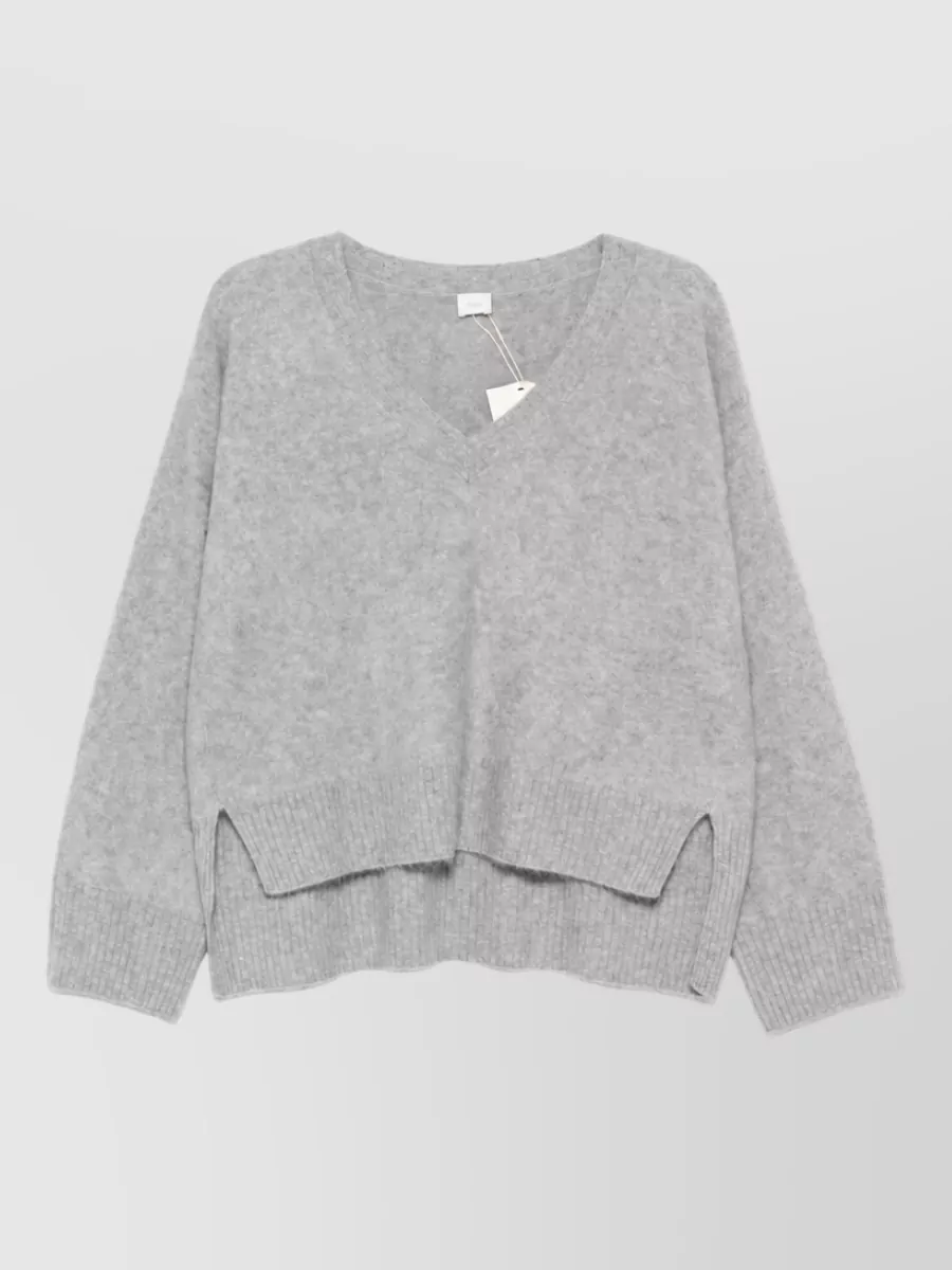 Ct Plage ribbed wool v-neck jumper