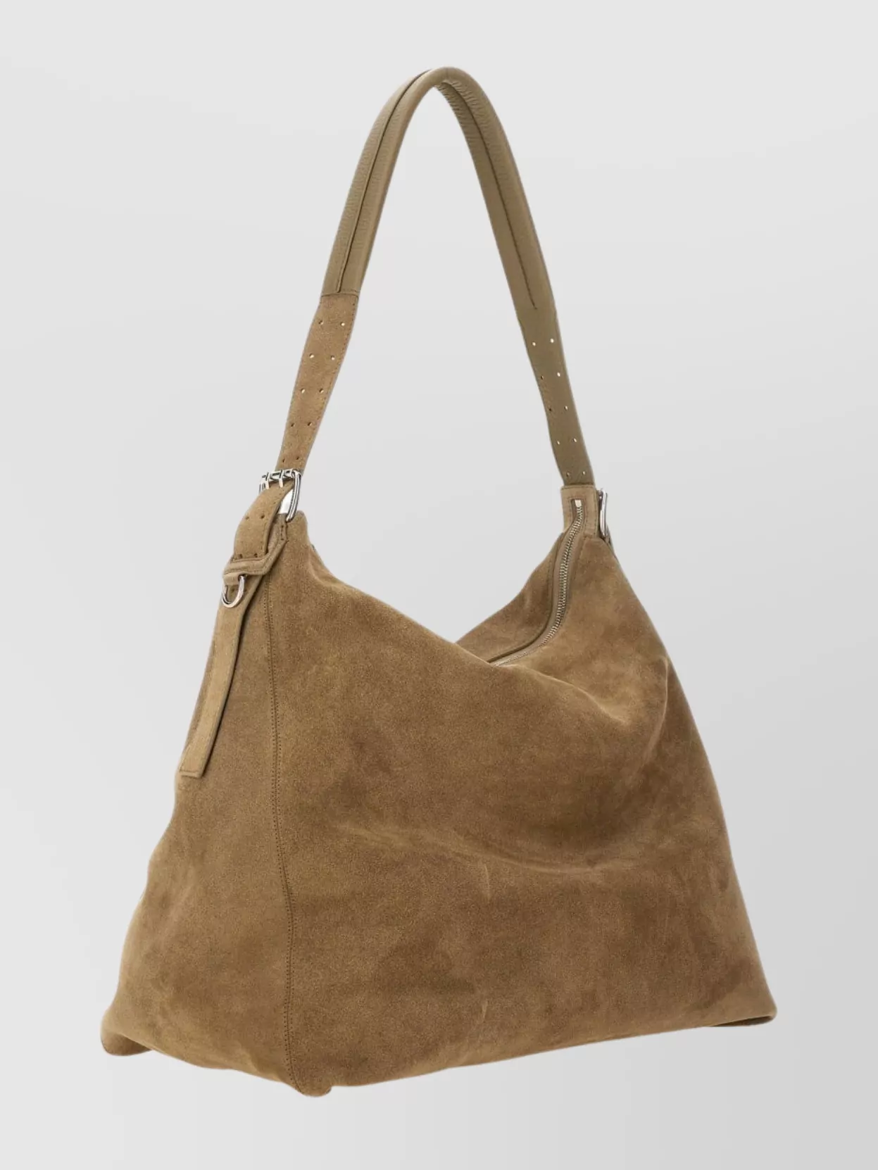 Lemaire Suede Shoulder Bag Adjustable Strap