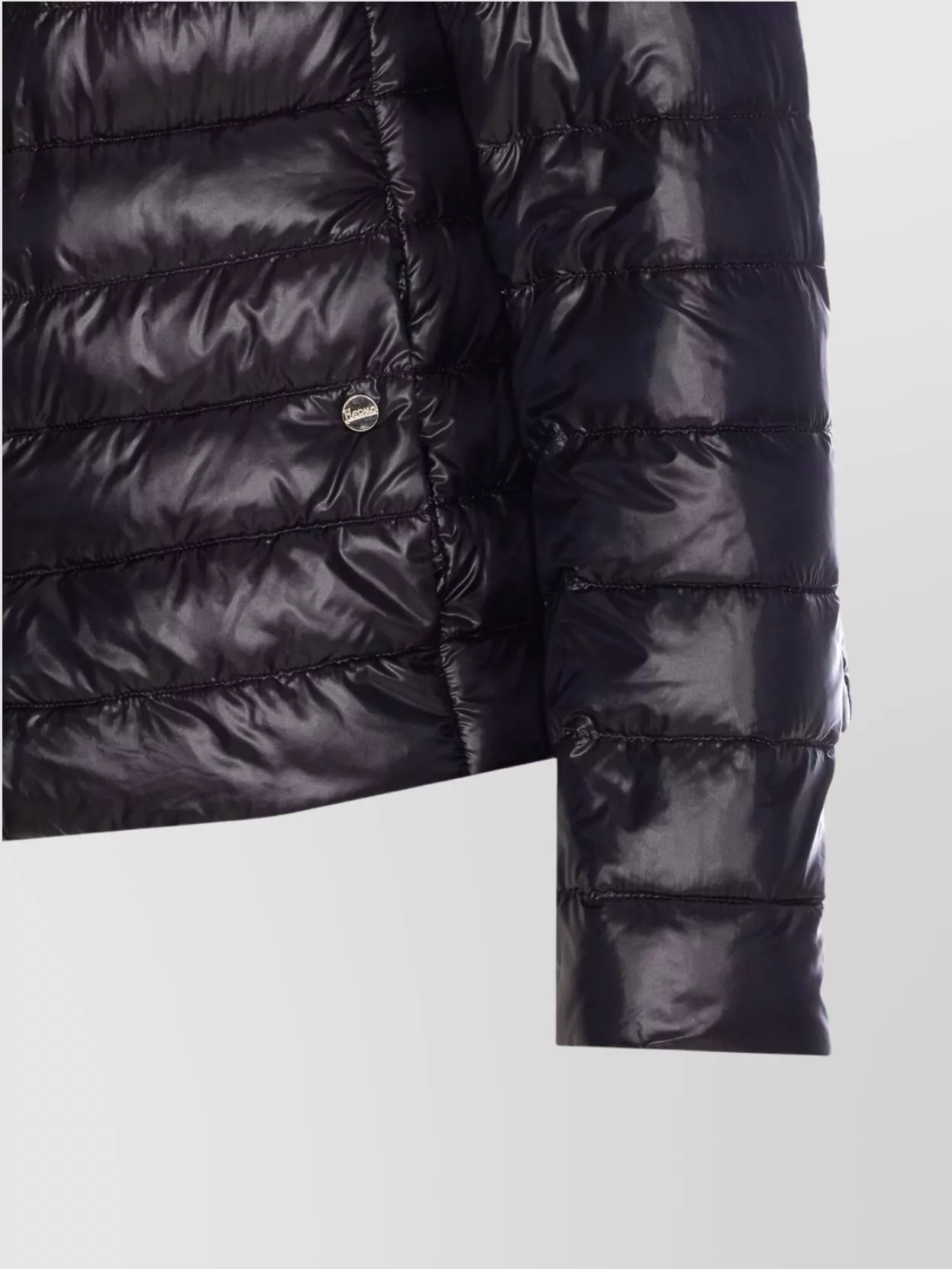 Herno High Neck Quilted Down Jacket With Pockets