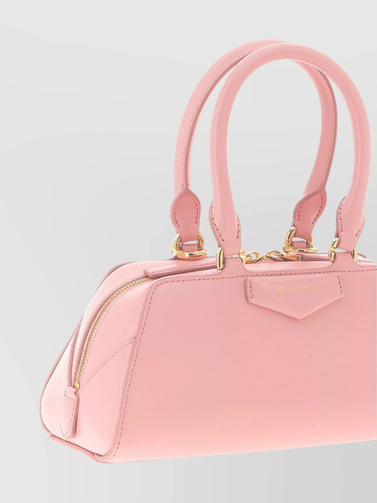 Givenchy Mini Structured Top Handle Handbag With Gold-Tone Hardware
