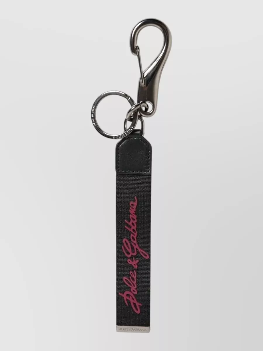 Dolce&Gabbana logo keychain
