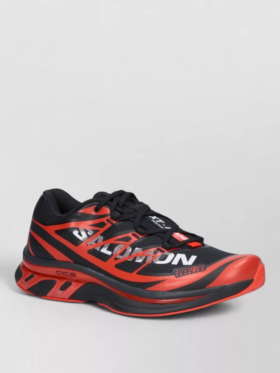 Mm6 Maison Margiela logo print low-top sneakers