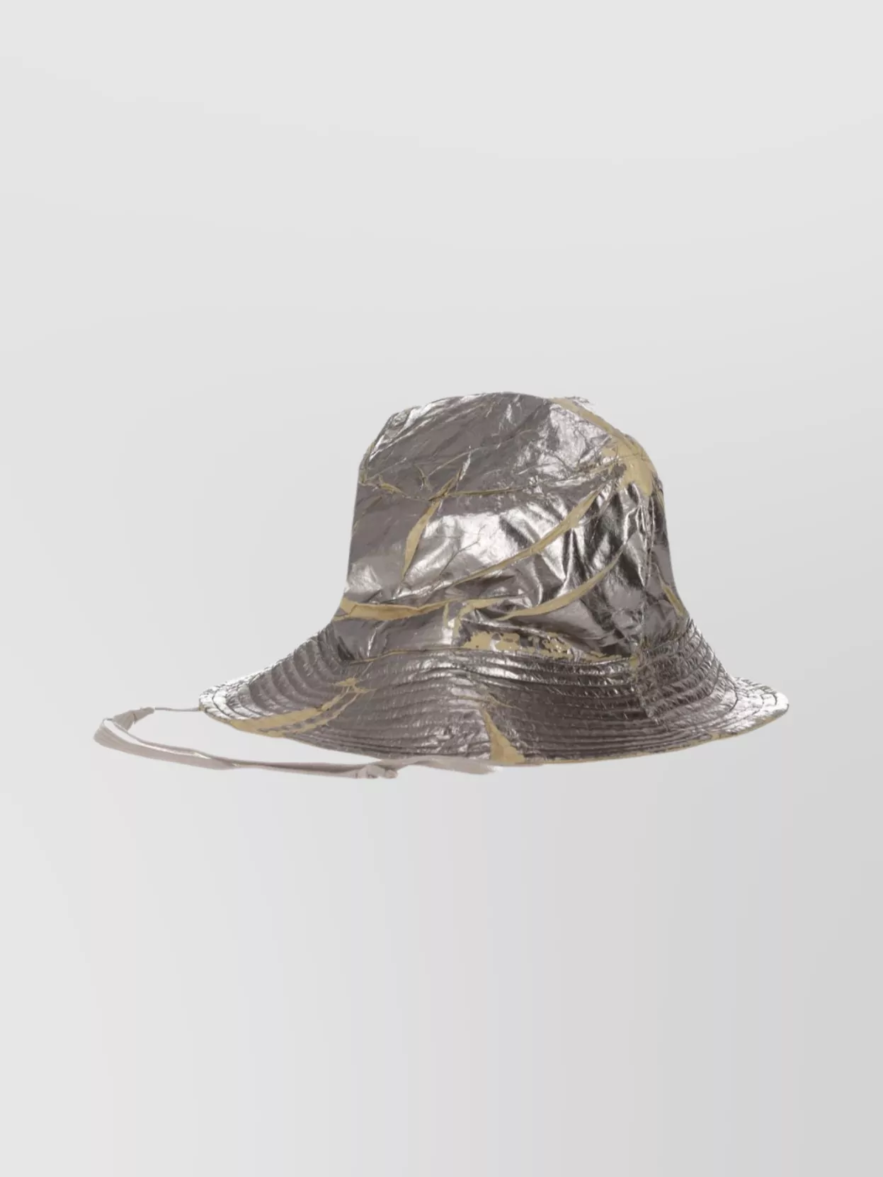 Rick Owens Metallic Wide Brim Gilligan Hat