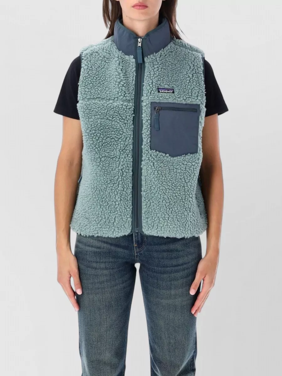Patagonia fleece relaxed-fit vest