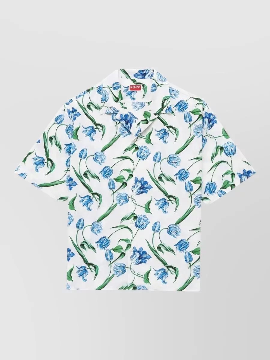 Kenzo printed short-sleeve shirt