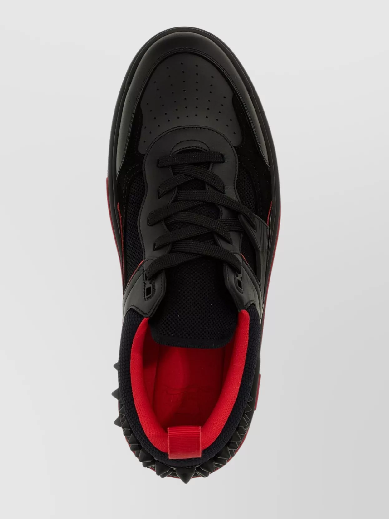 Christian Louboutin Louboutin Sneakers Astroloubi Men Leather Black In Black
