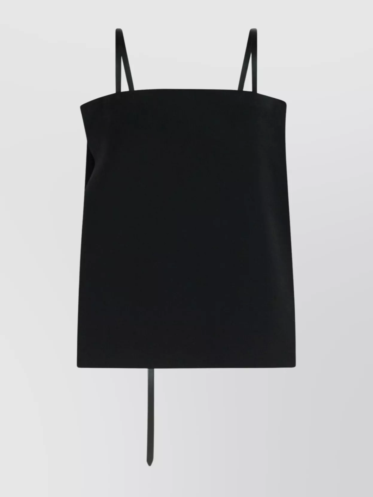 Sportmax Asymmetric Strap Detail Spaghetti Straps Skirt