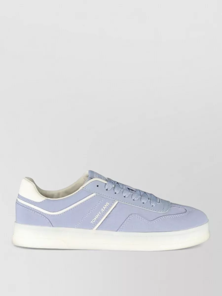Tommy Hilfiger leather lace-up sneakers