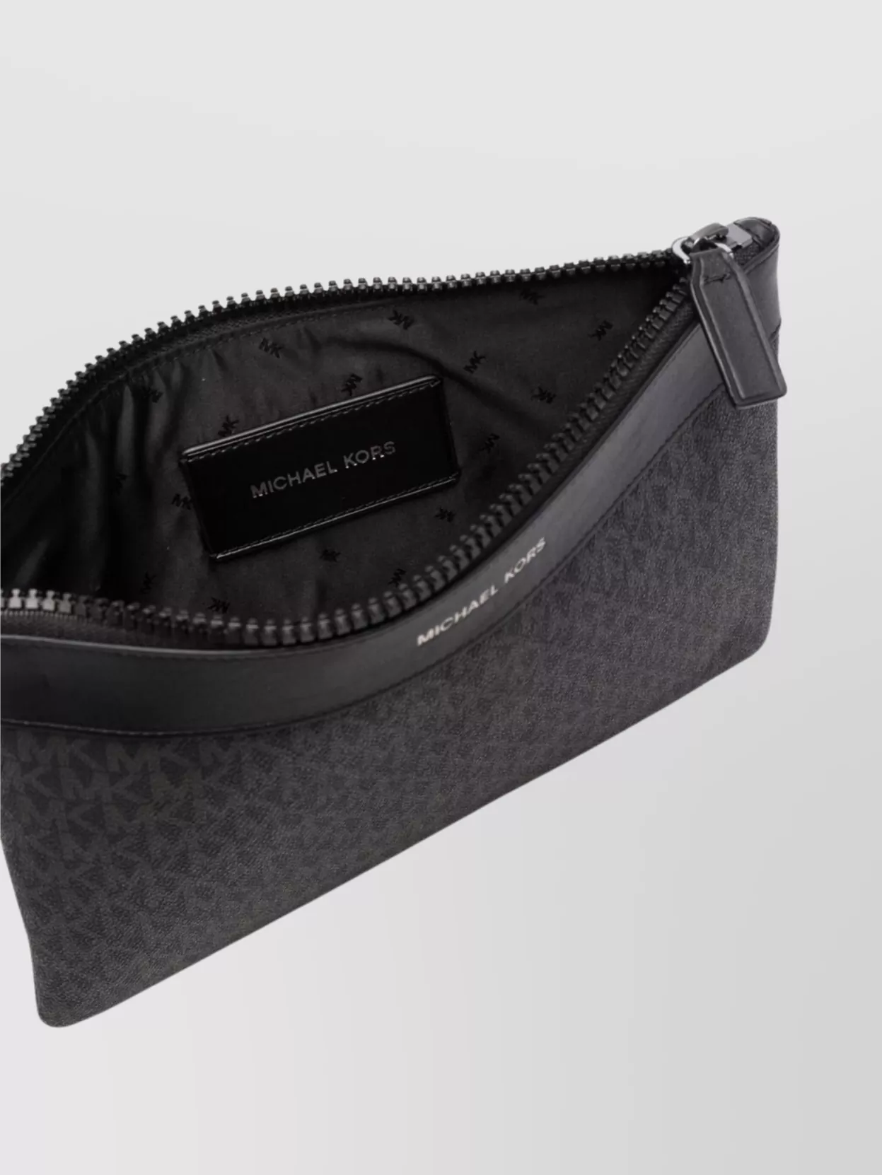 Michael Kors Monogrammed Travel Clutch Bag