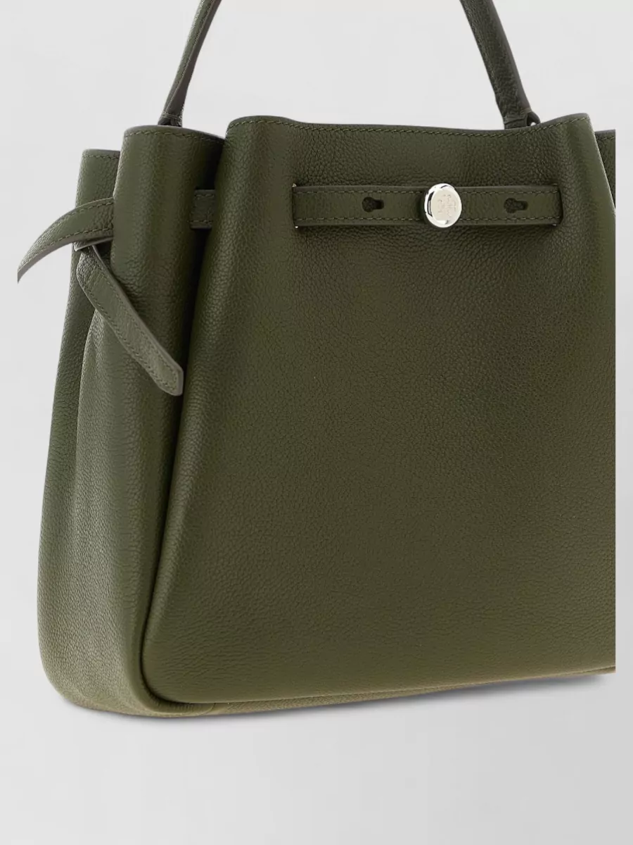 Tory Burch Romy Leather Bucket Bag