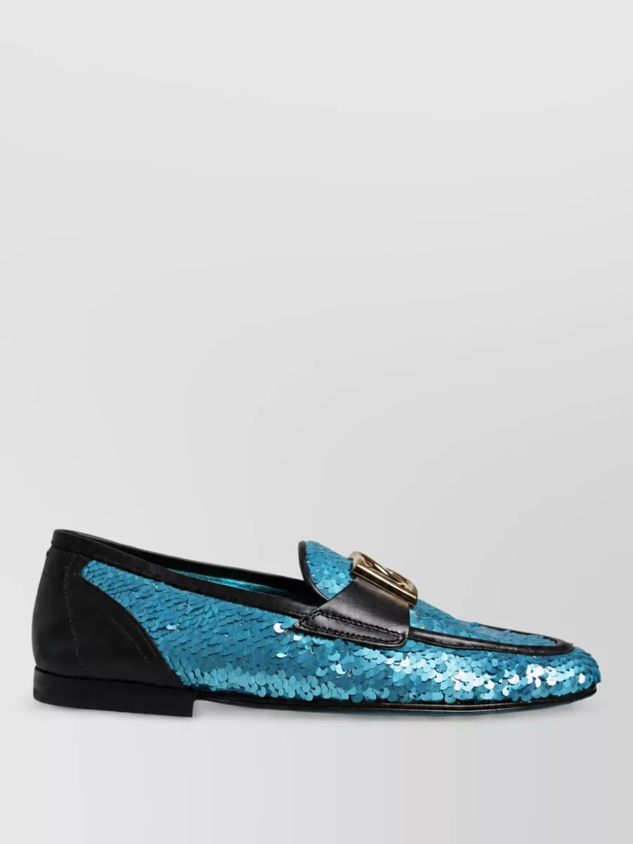 Dolce&Gabbana Sequined Loafers