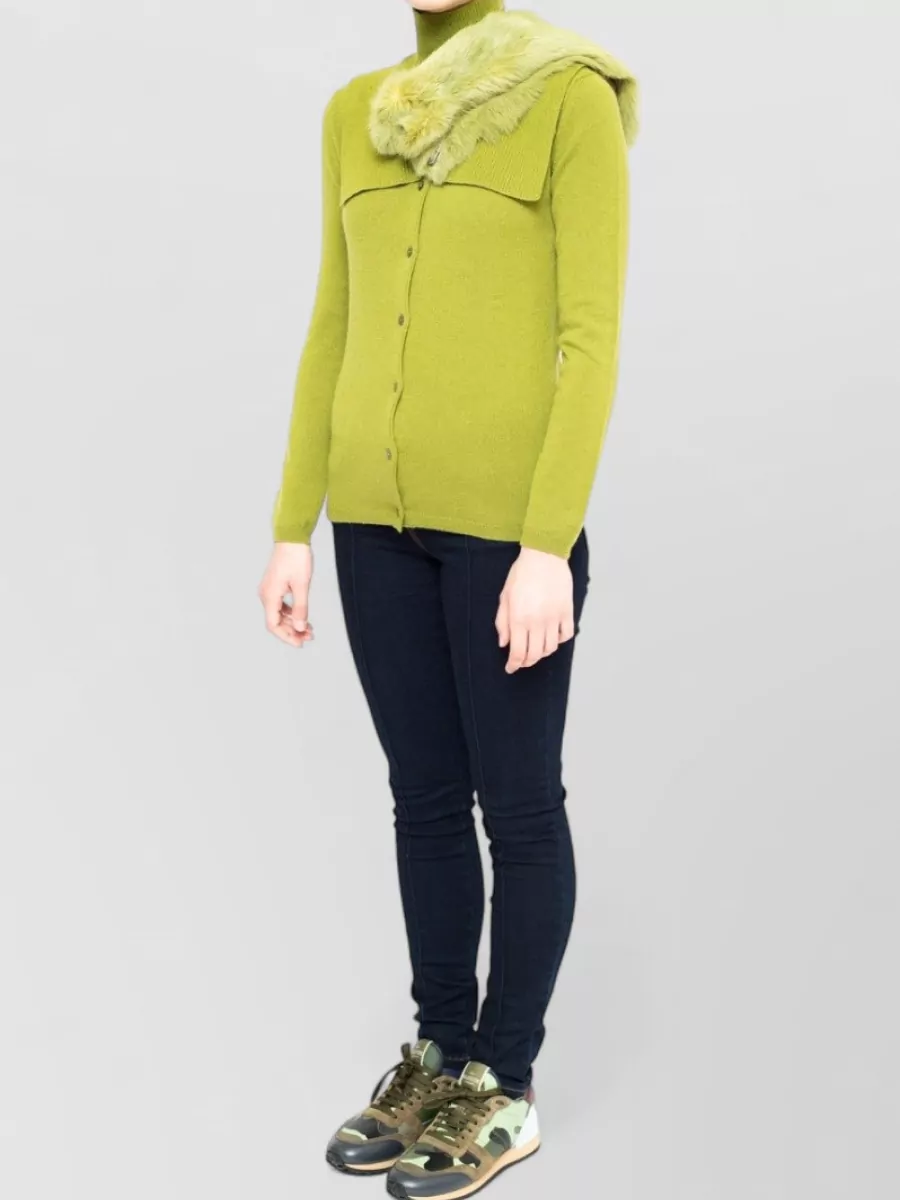 La Rose cashmere top