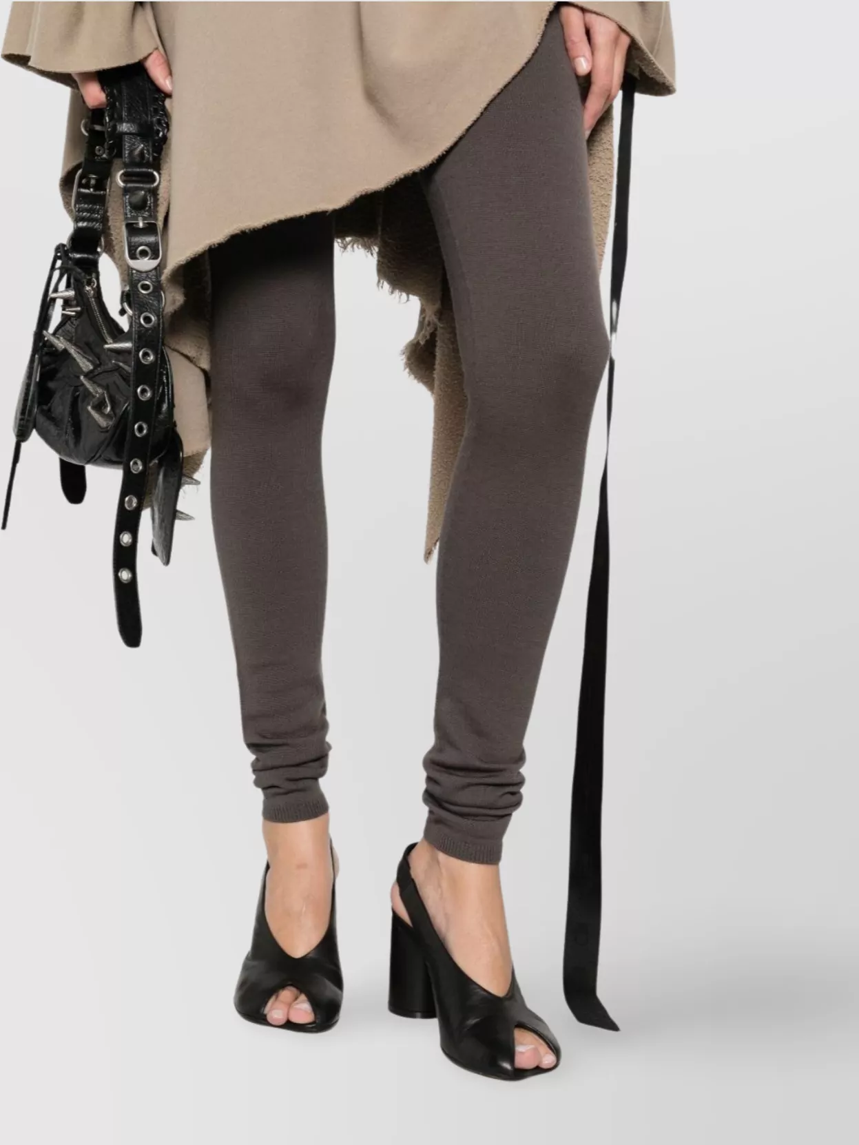 Rick Owens Comfortable Trousers Featuring Seam Detailing