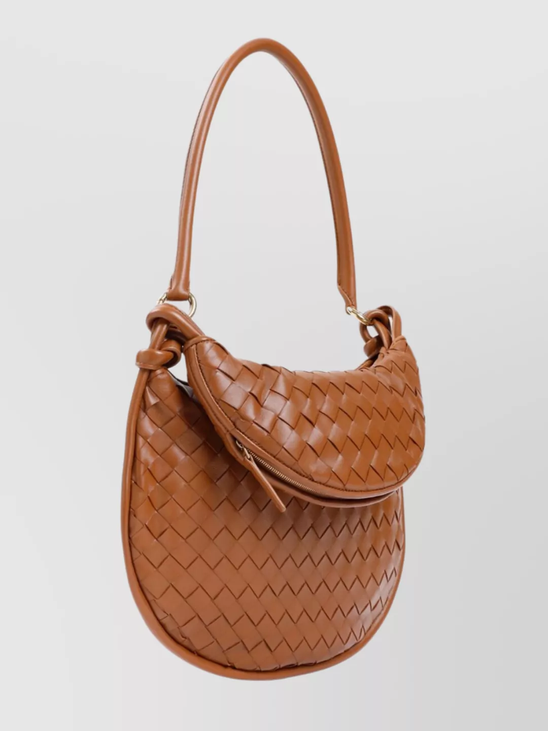 Bottega Veneta Woven Top Handle Shoulder Bag