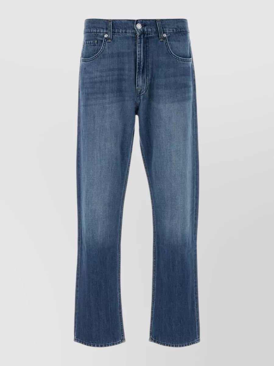 7 For All Mankind Denim Straight-Leg Jeans