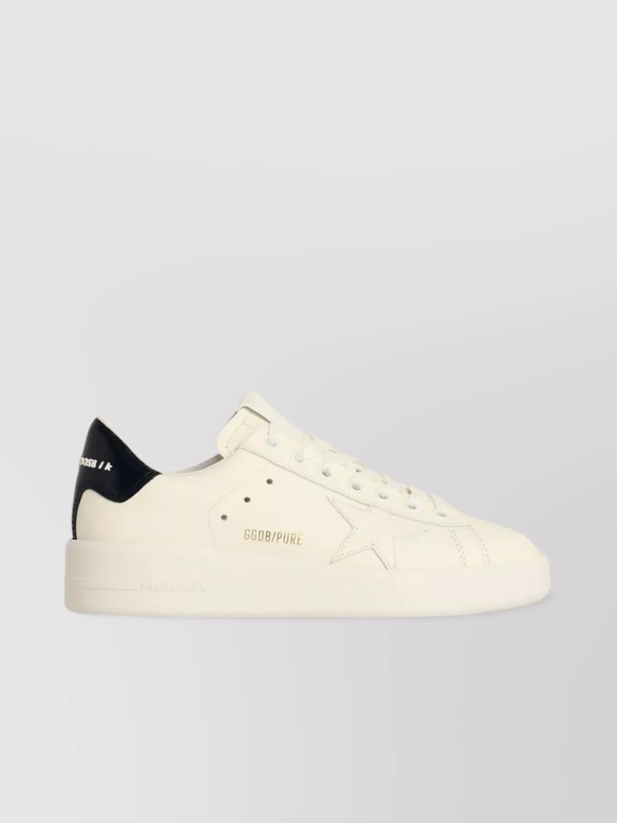 Golden Goose Pure Star White Leather Shoes