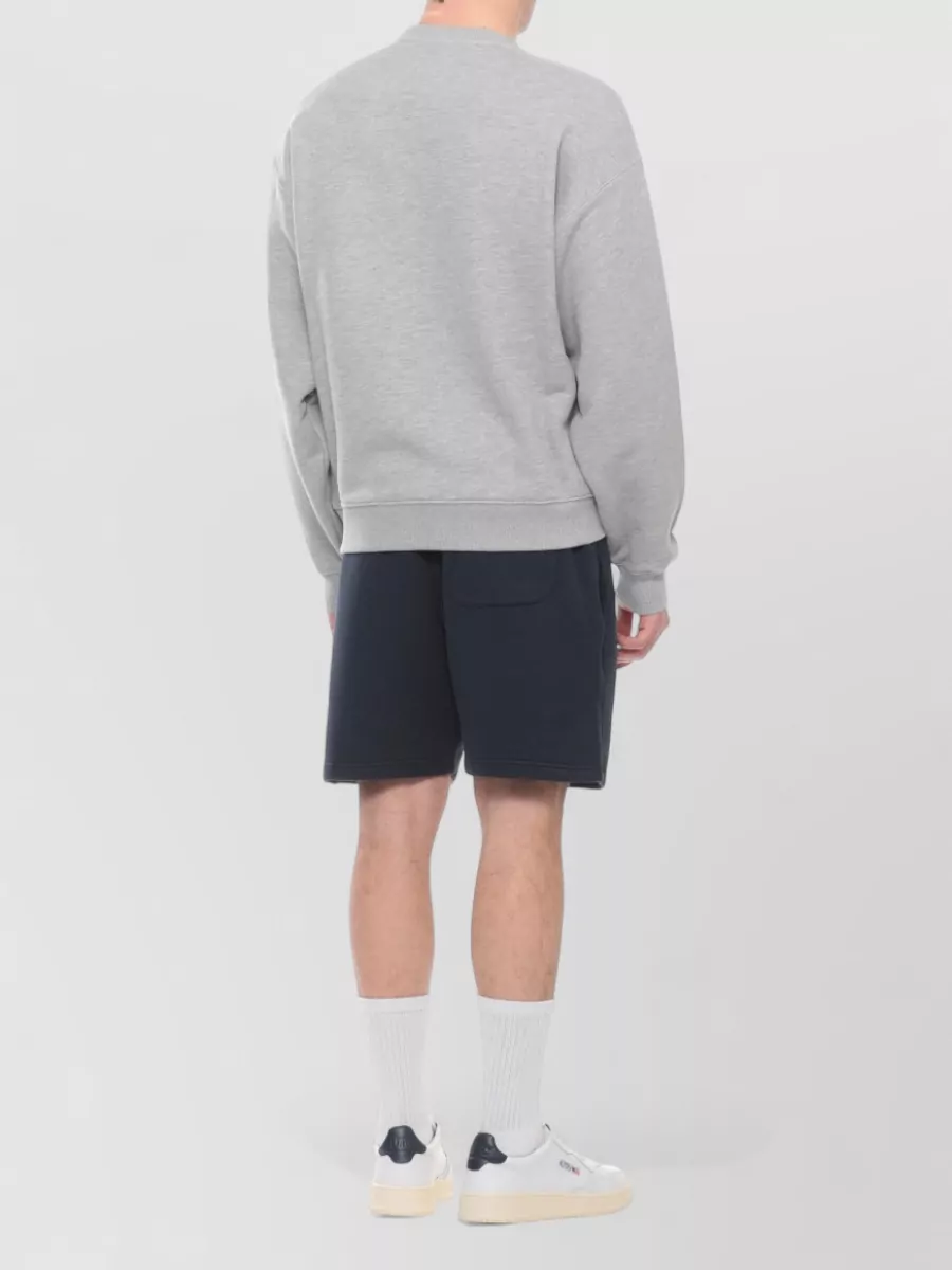 Autry Logo Print Cotton Sweatshirt