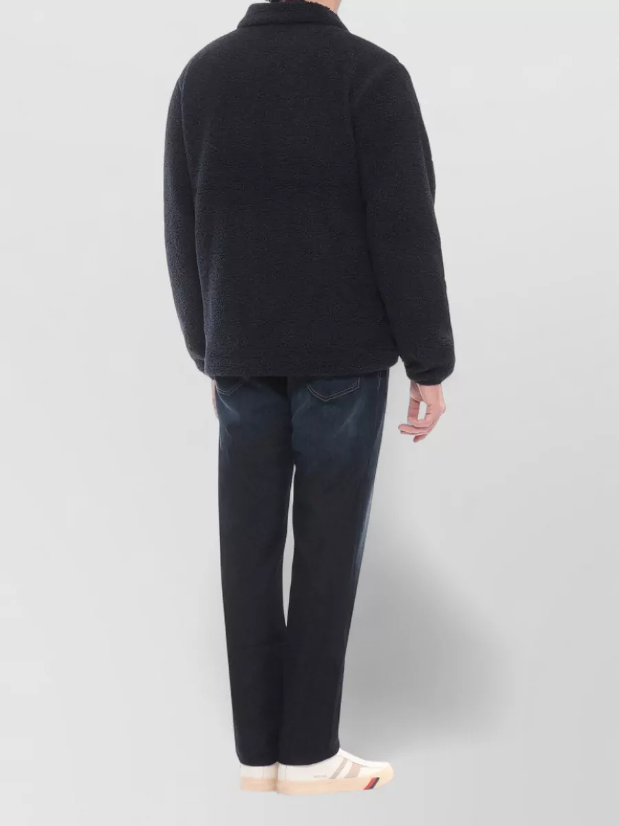 K-Way Mens Sherpa Effect Jacket Long Sleeves