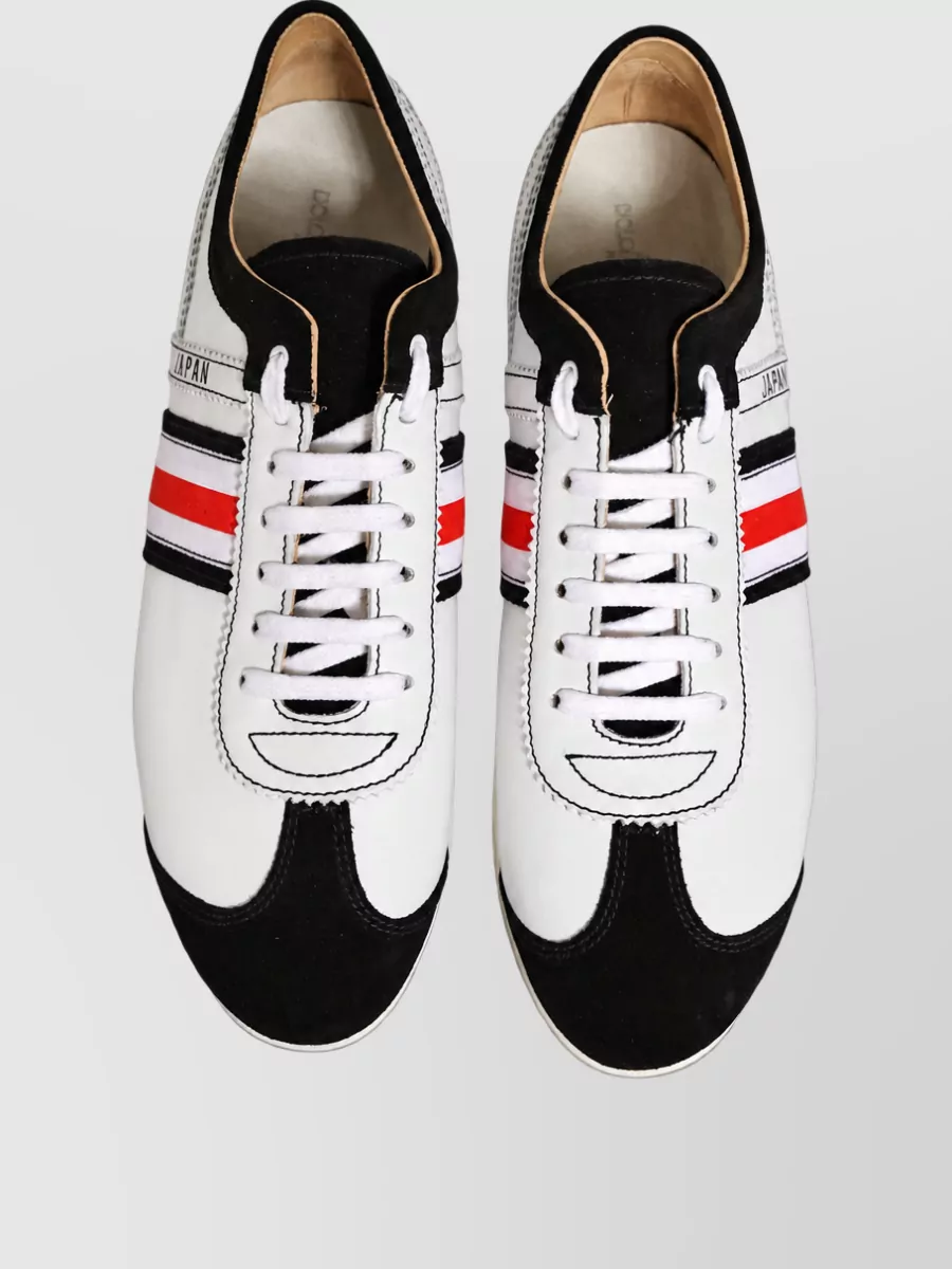 Dolce&Gabbana Leather Low Top Sneakers