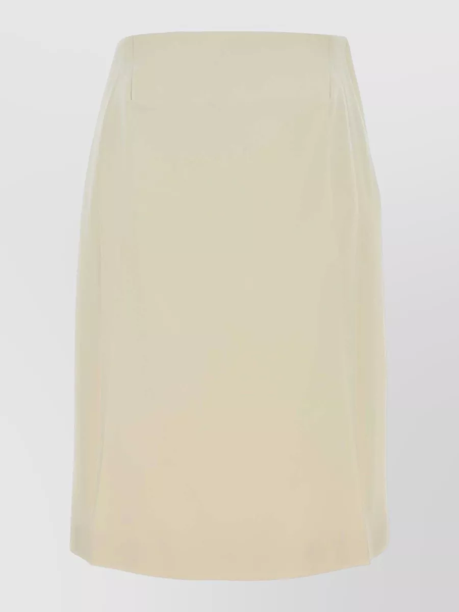 Jil Sander Crepe Pencil Skirt