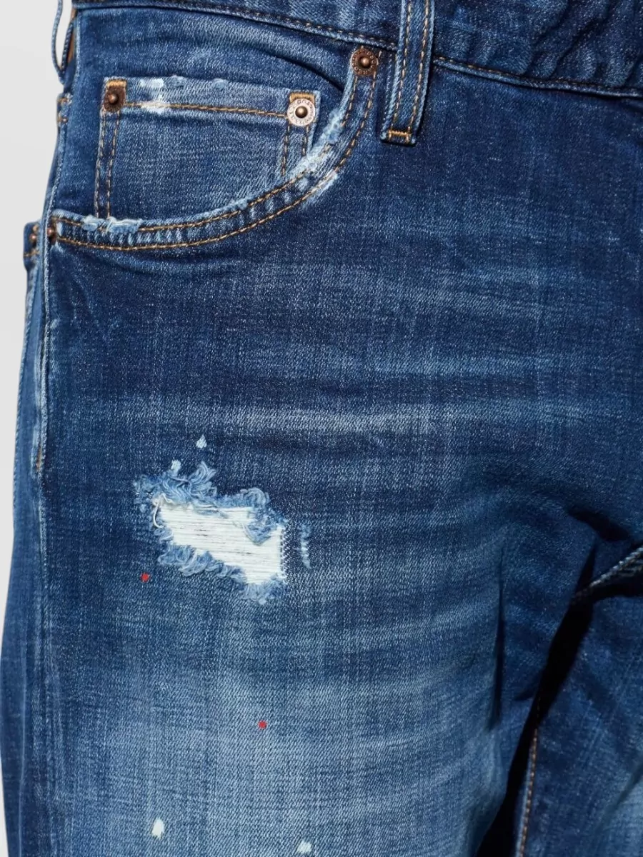 Dsquared2 Denim Straight-Leg Trousers