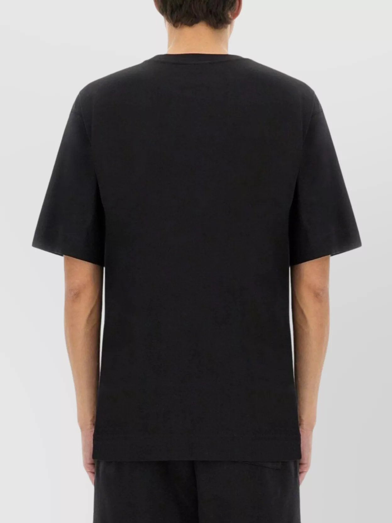 Dries Van Noten Crew Neck Short Sleeve Cotton T-Shirt