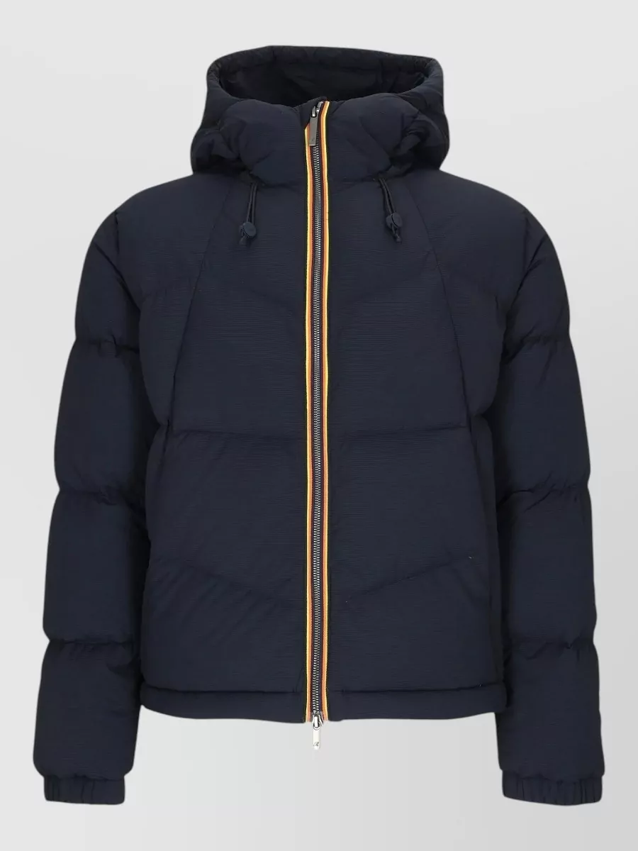 K-way nylon quilted puffer coat