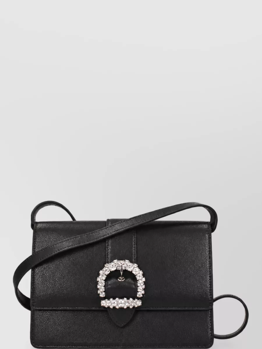 Jimmy Choo leather clutch bag
