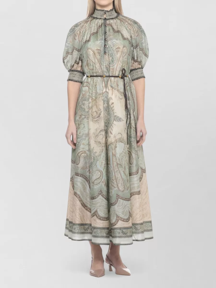 Zimmermann Silk Paisley Maxi Dress