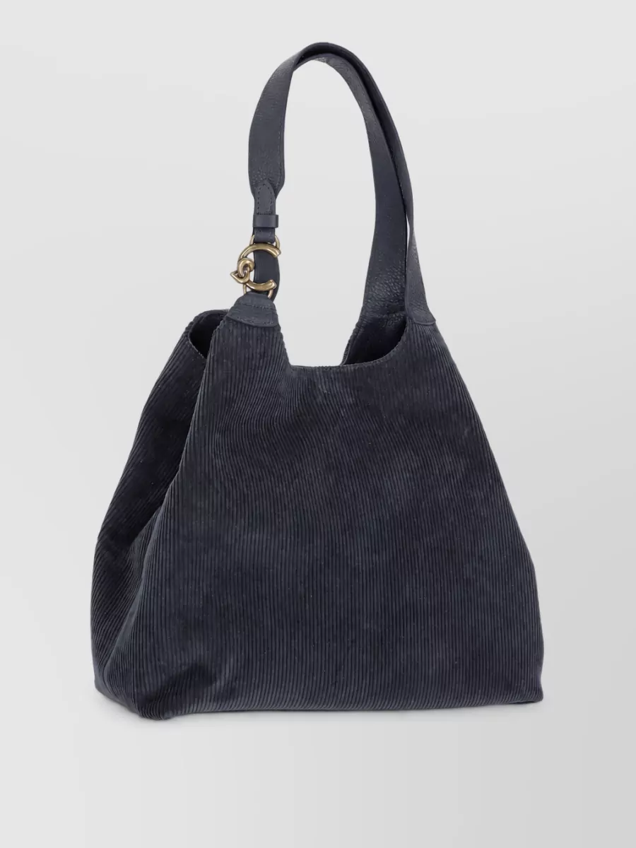 Coccinelle Corduroy Shoulder Bag