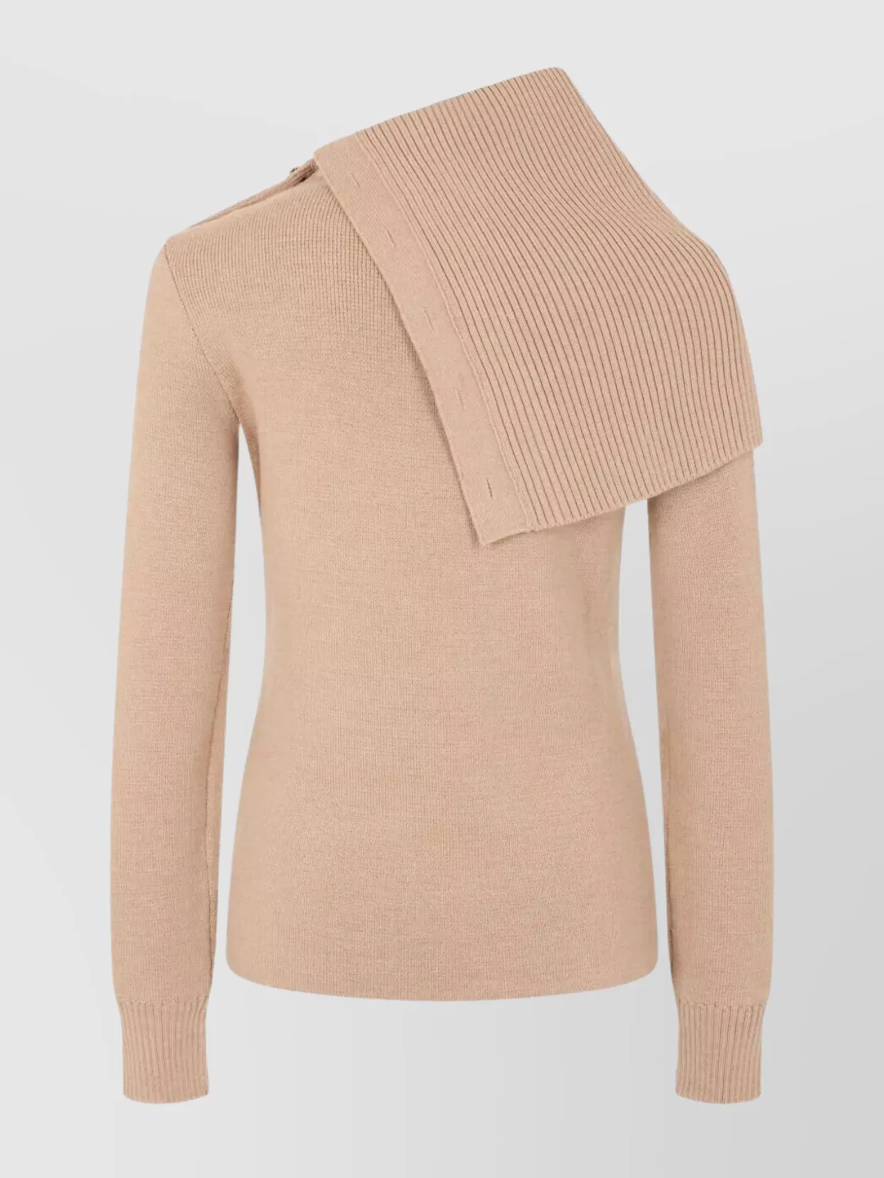 Paco Rabanne High Neck Knit Sweater