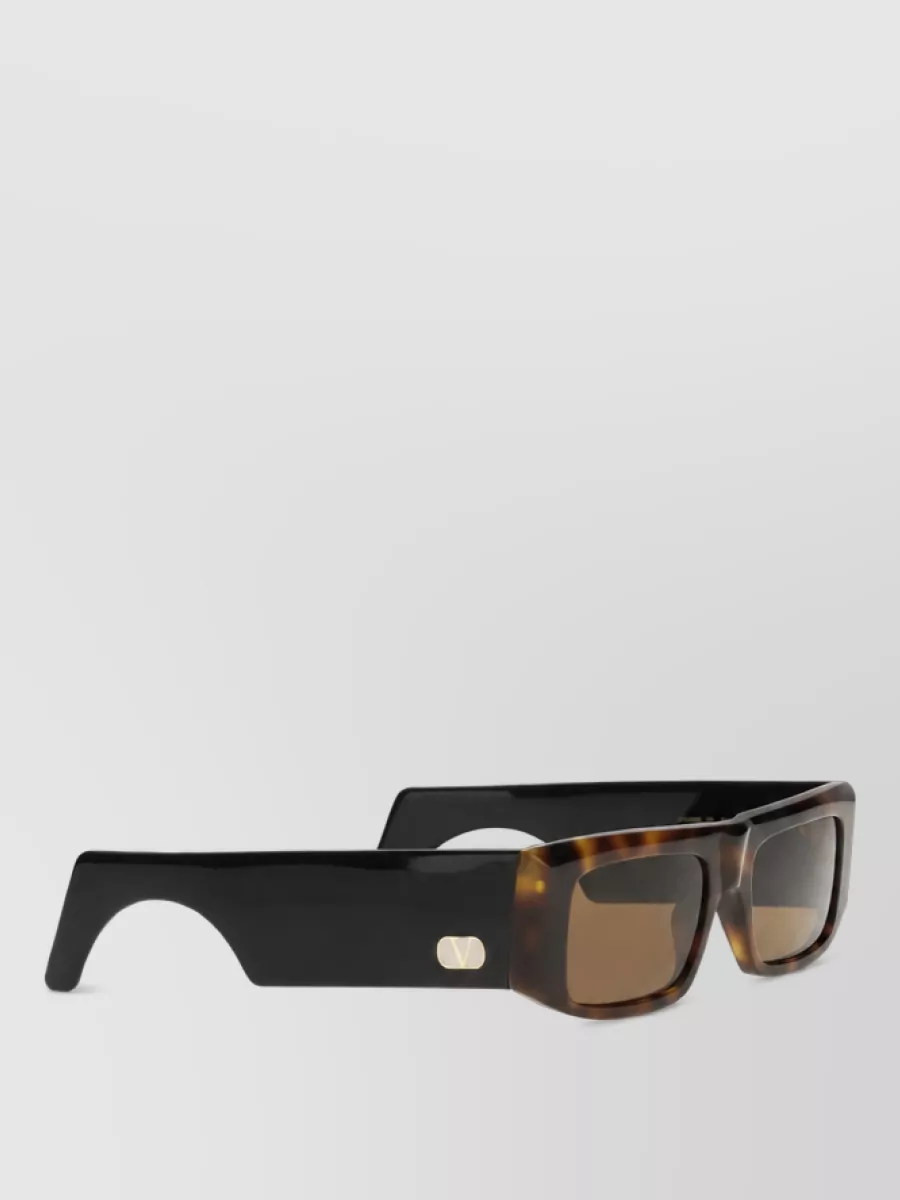 Valentino Garavani acetate shield sunglasses