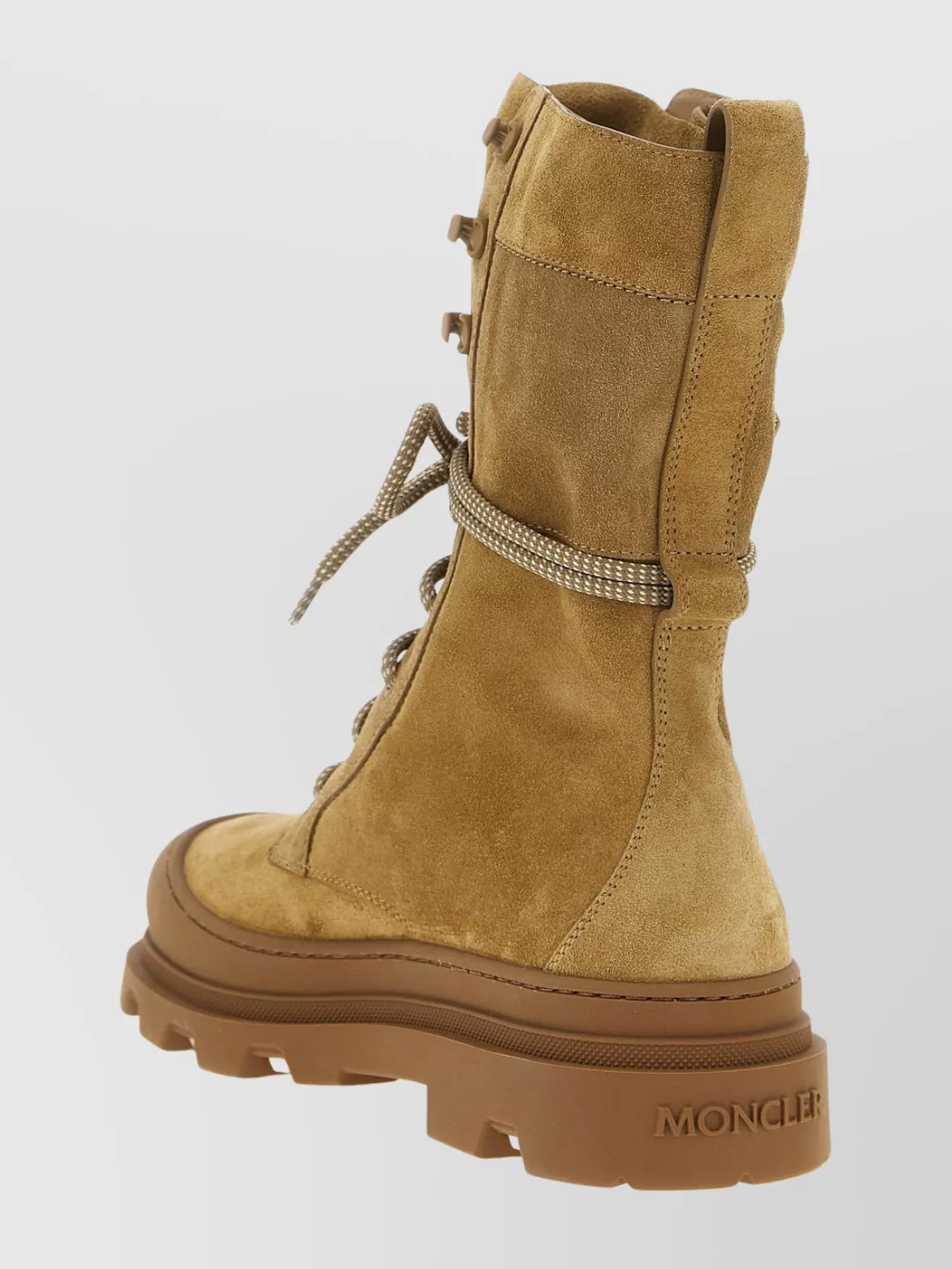 Moncler High-Top Combat Boots Chunky Sole