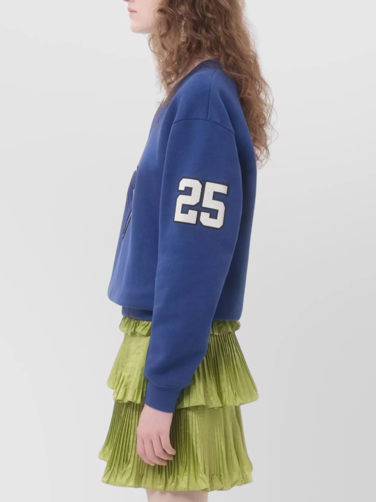 Valentino V And Le Chat De La Maison Sweatshirt In Blue