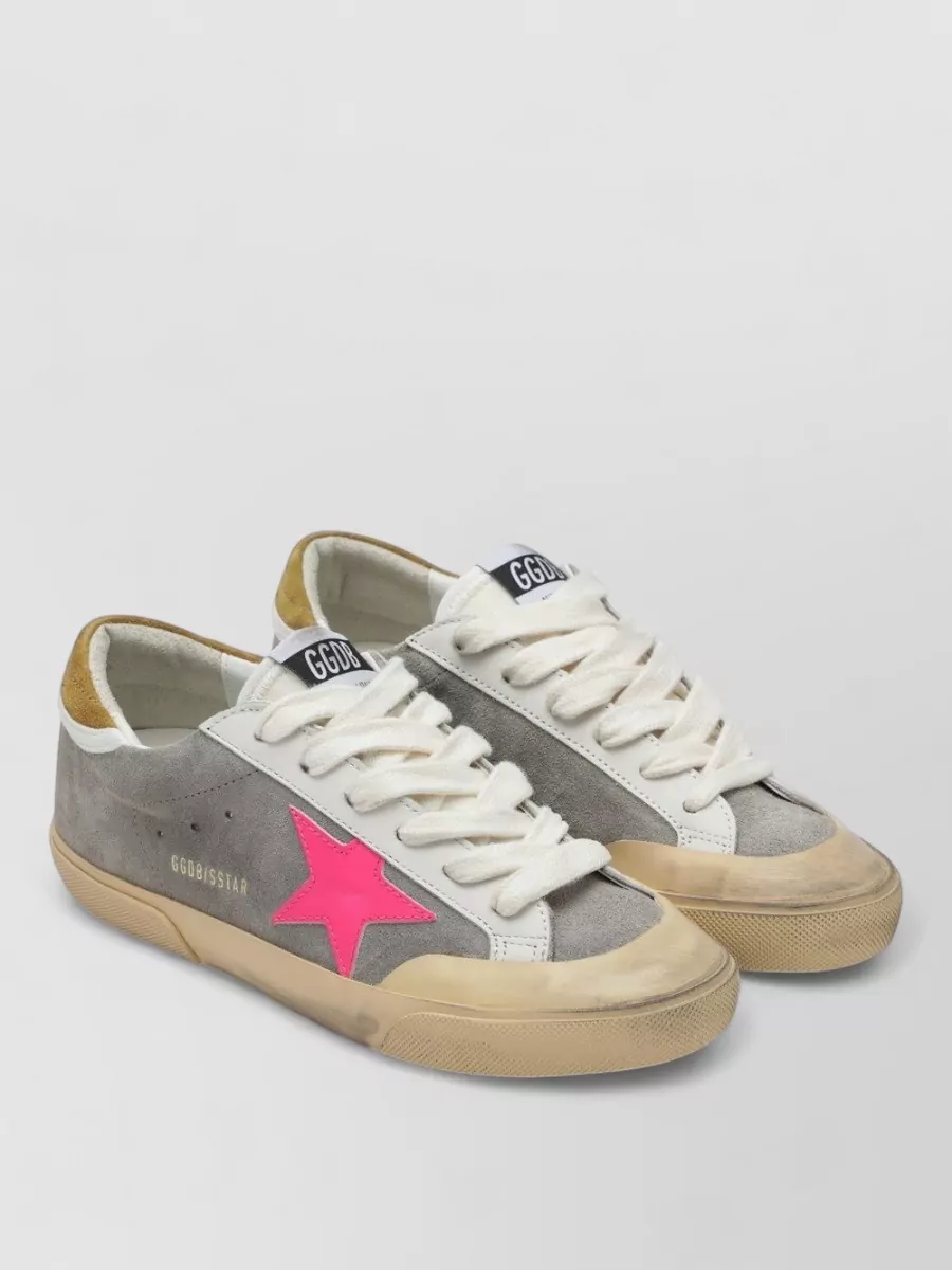 Golden Goose Leather Low-Top Sneakers
