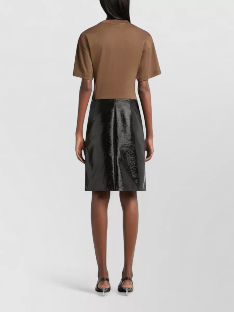 Courrèges Logo-Print Cotton T-Shirt