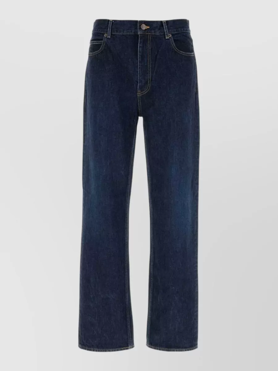 The Row denim straight-leg jeans