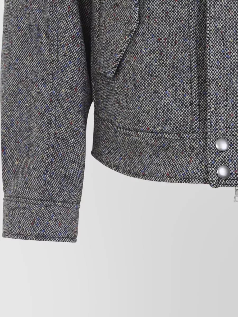 Dries Van Noten Wool Oversized Single Breasted Coat
